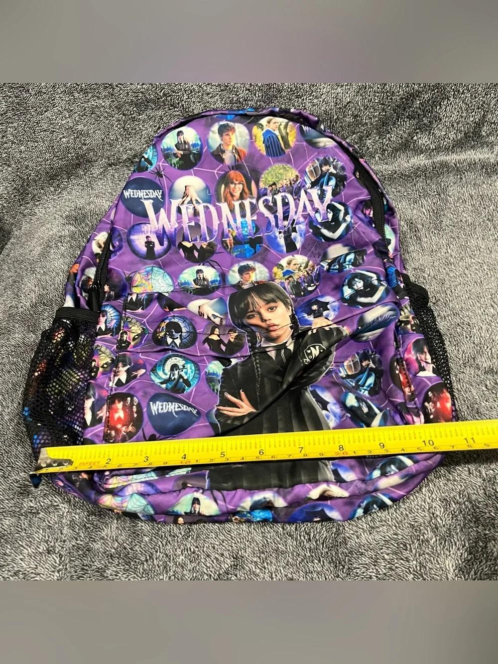 Wednesday Addams themed backpack